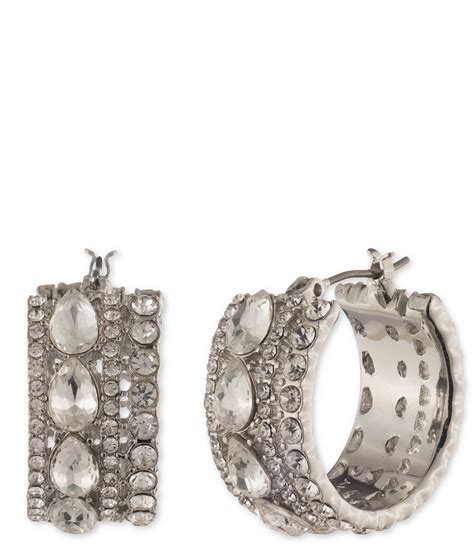 givenchy silver hoops|macy's givenchy.